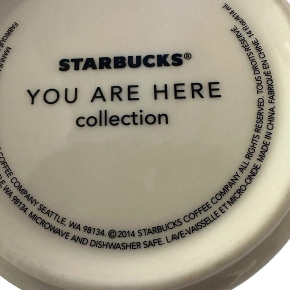 STARBUCKS 2014 YOU ARE HERE NEW ORLEANS 14 OZ MUG - Picture 11 of 11